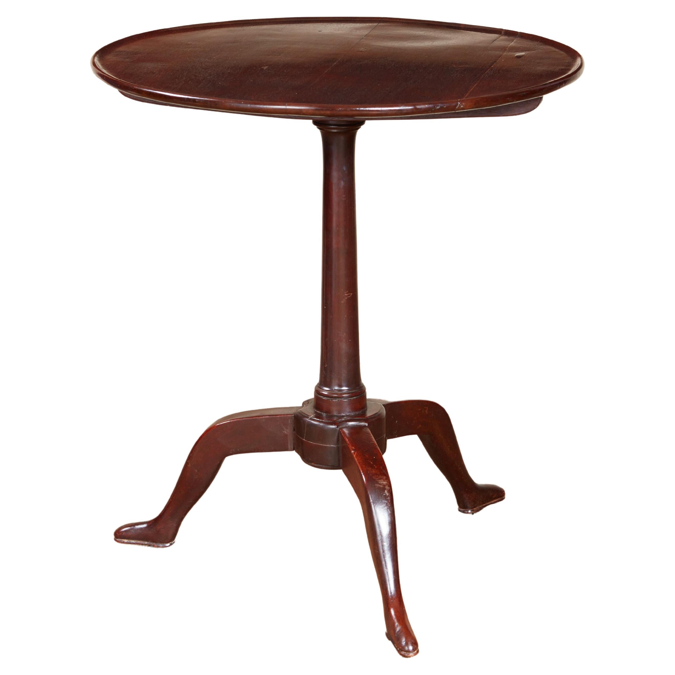 Directoire Tripod Table by Canabas For Sale