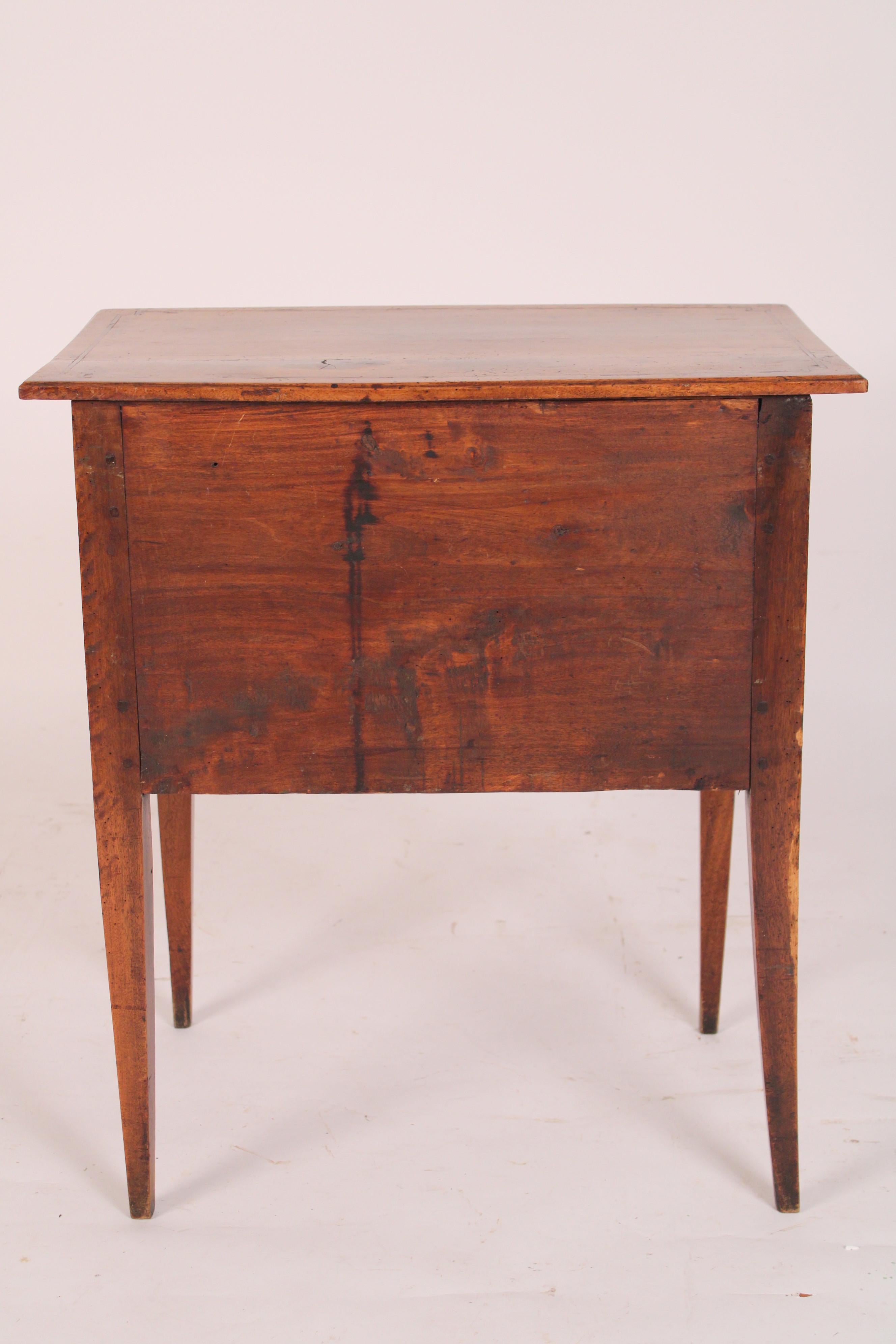 Directoire Walnut End Table For Sale 5