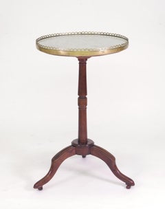 Directoire Walnut Guéridon, by Jean-Pierre Dusautoy, circa 1800