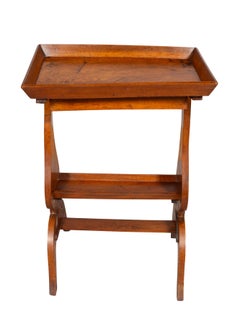 Directoire Walnut Tricoteuse Table