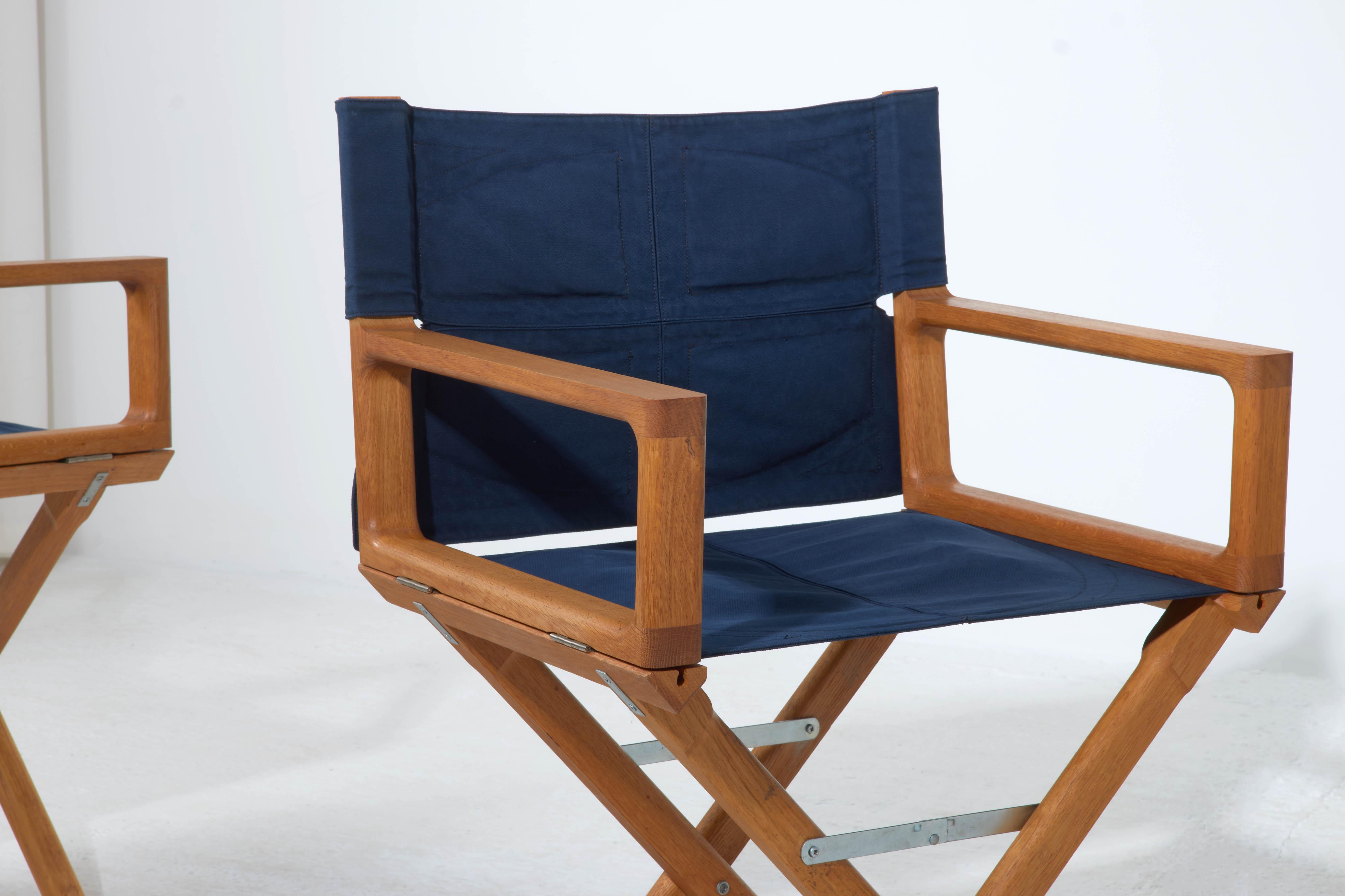 To mark their 40th anniversary in 2004, Habitat invited 22 creatives outside the field of design to create some new products. The actor Ewan Mcgregor chose to refine the traditional director’s chair as he complained the chairs on set gave him back