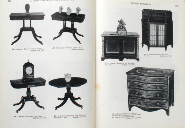 Directory of Antique Furniture by F. Lewis Hinckley at 1stDibs