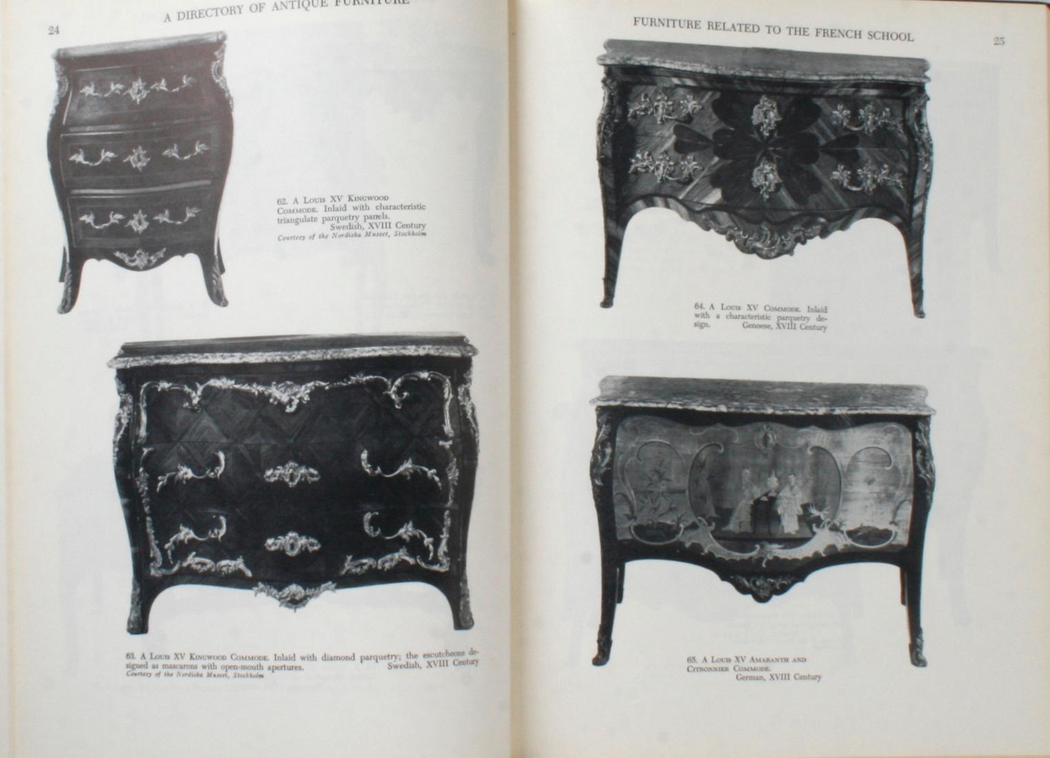 Directory of Antique Furniture by F. Lewis Hinckley In Fair Condition In valatie, NY