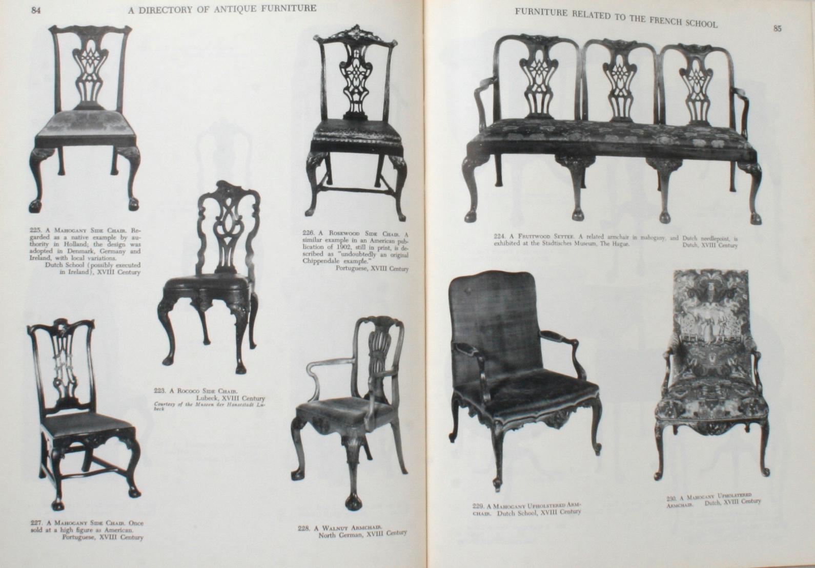 Directory of Antique Furniture by F. Lewis Hinckley 1