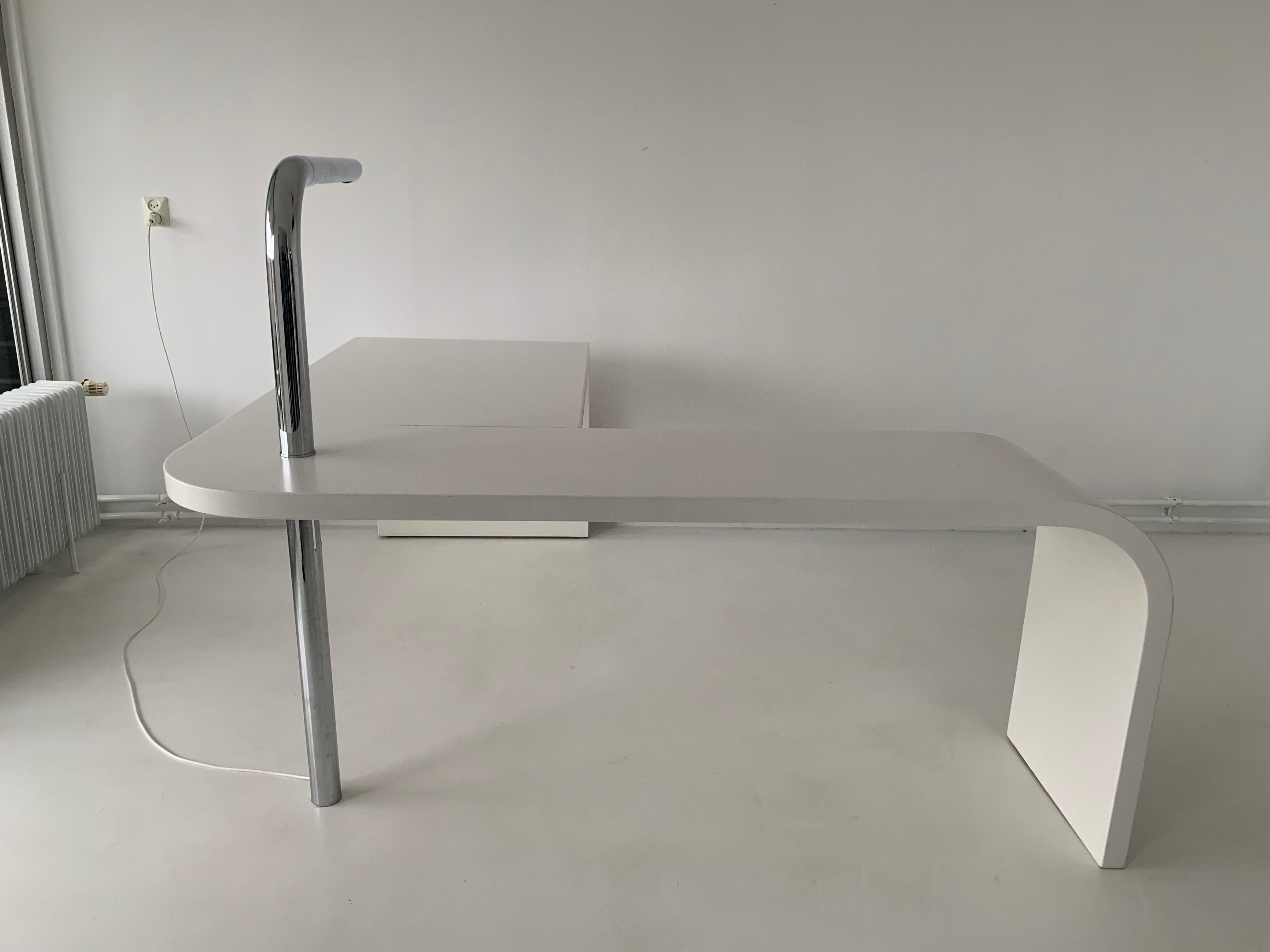 Direk Desk by Ennio Chiggio for Nikol International, 1979 For Sale 7