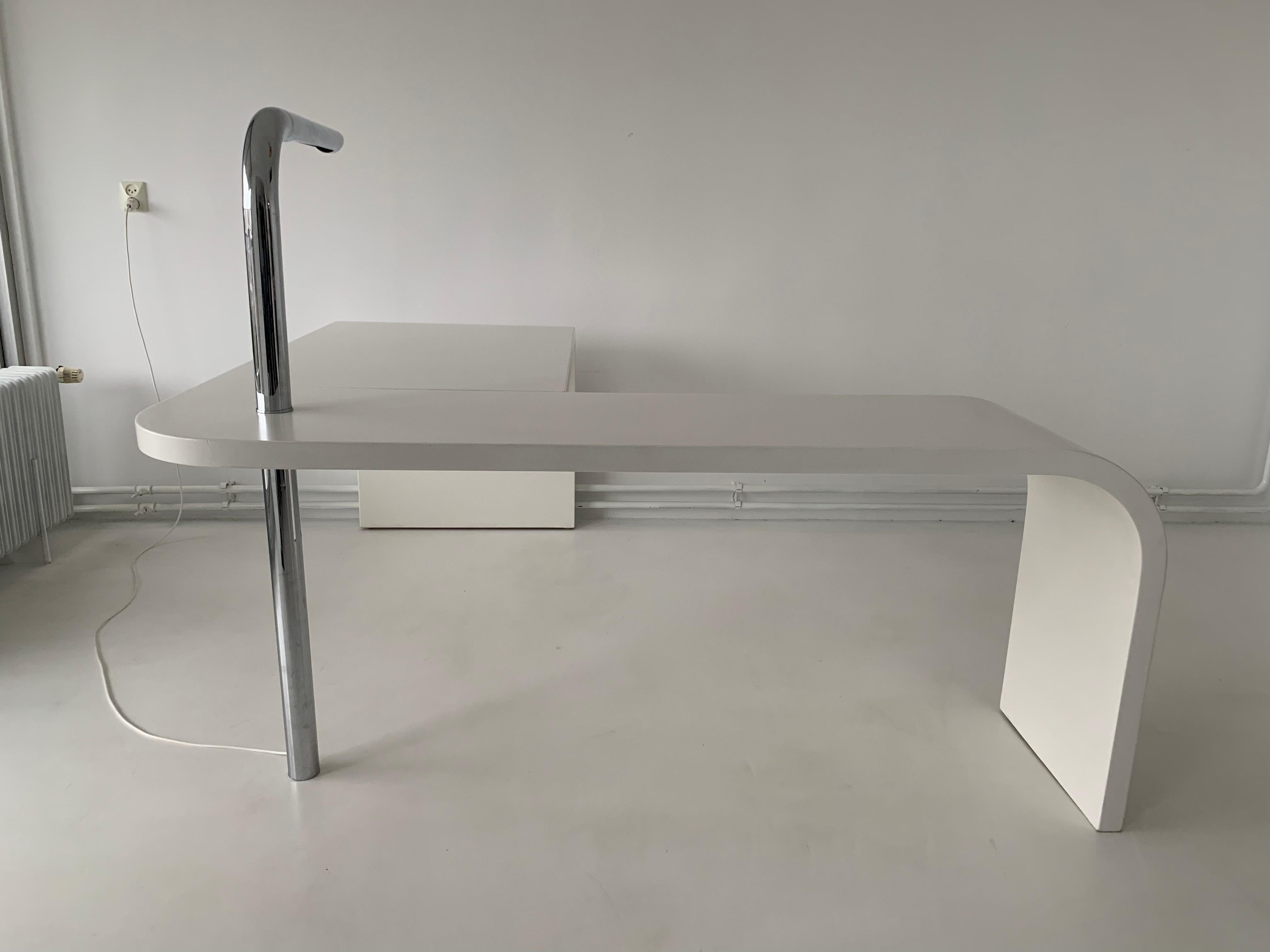 Direk Desk by Ennio Chiggio for Nikol International, 1979 For Sale 8