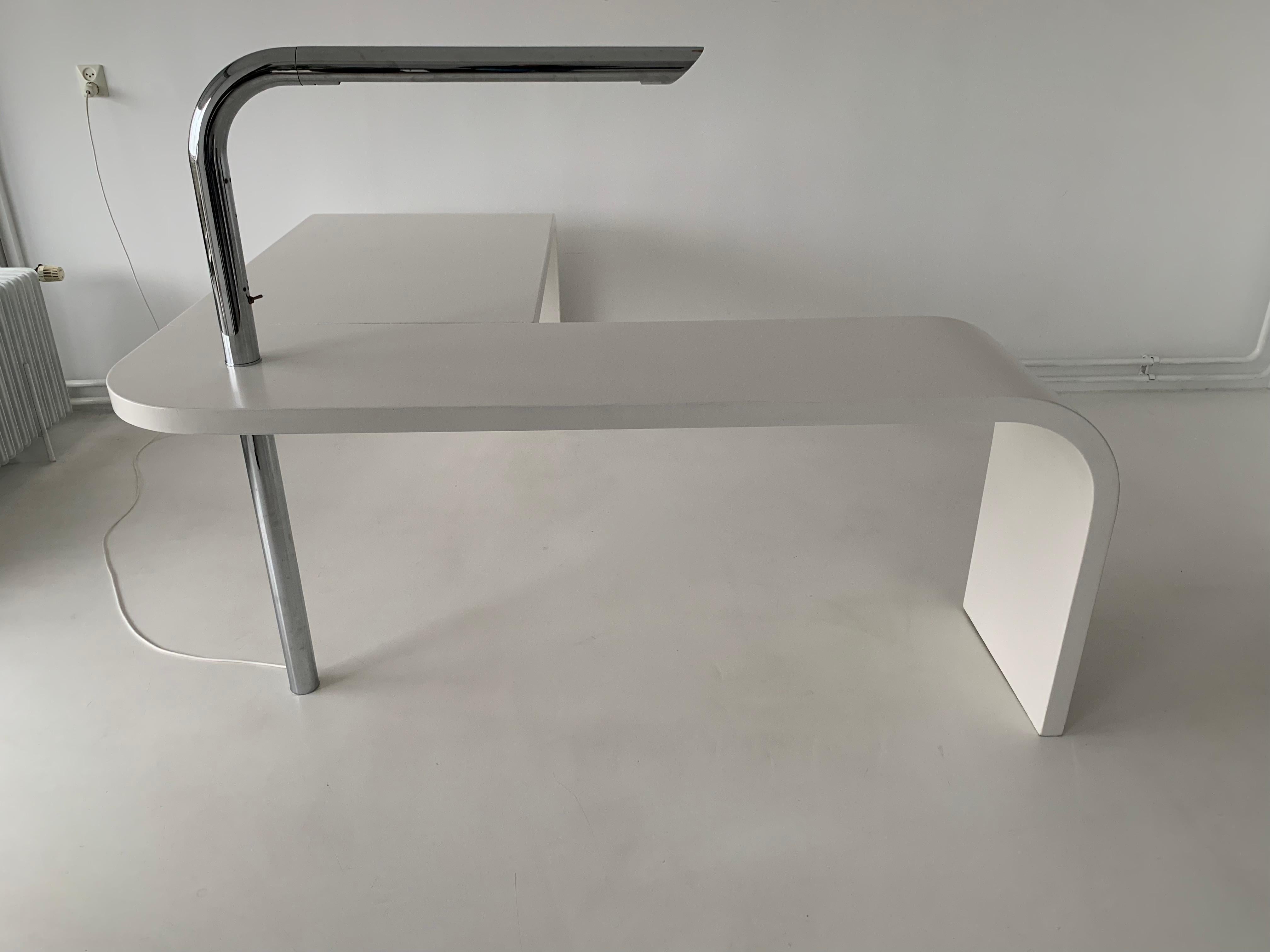 Direk Desk by Ennio Chiggio for Nikol International, 1979 For Sale 1