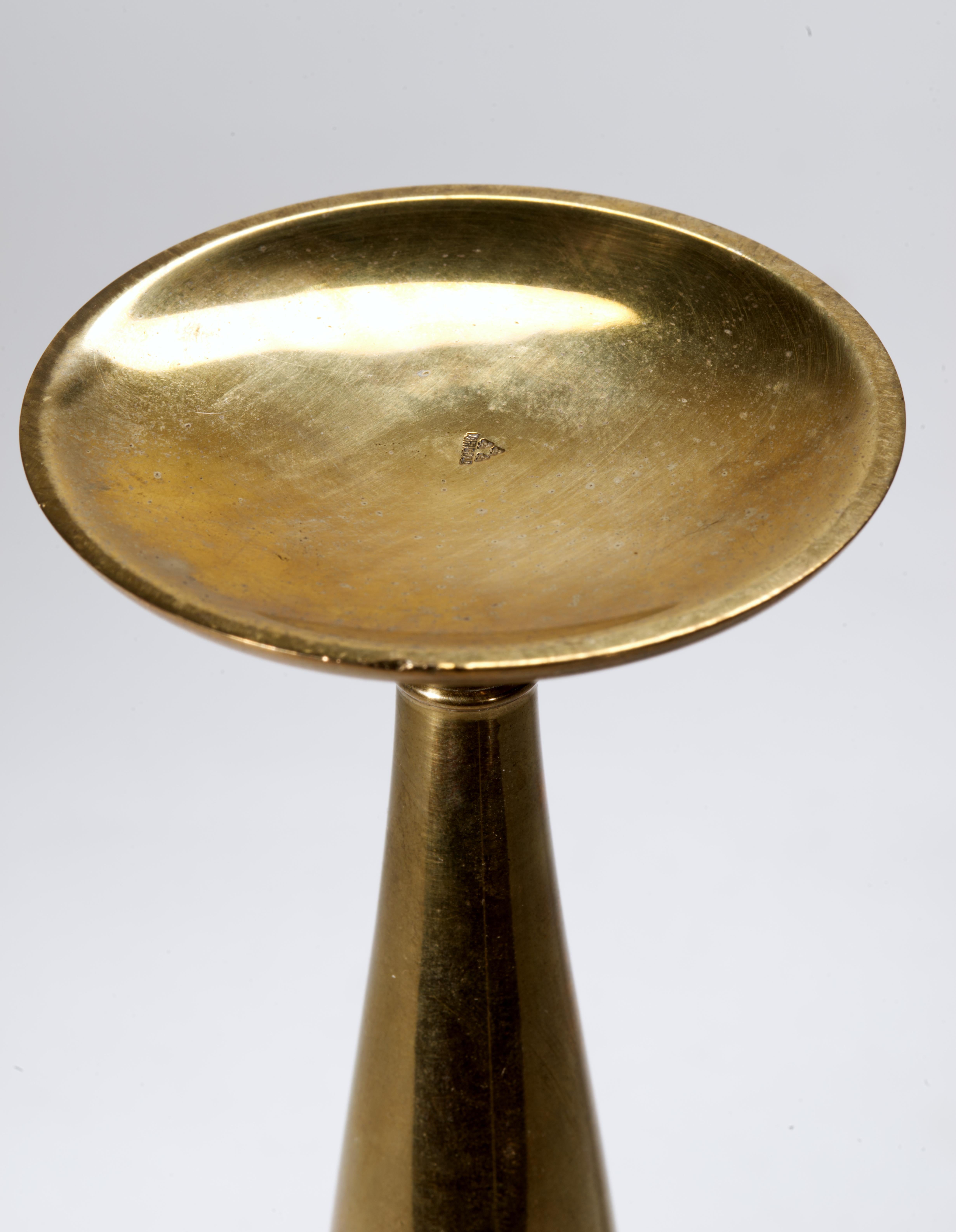 XX secolo Vaso Dirilyte Art Deco Bronzo Soliflores in vendita
