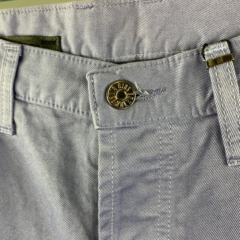 DIRK BIKKEMBERGS Size 30 Lavender Purple Double Seam Jeans For Sale at ...