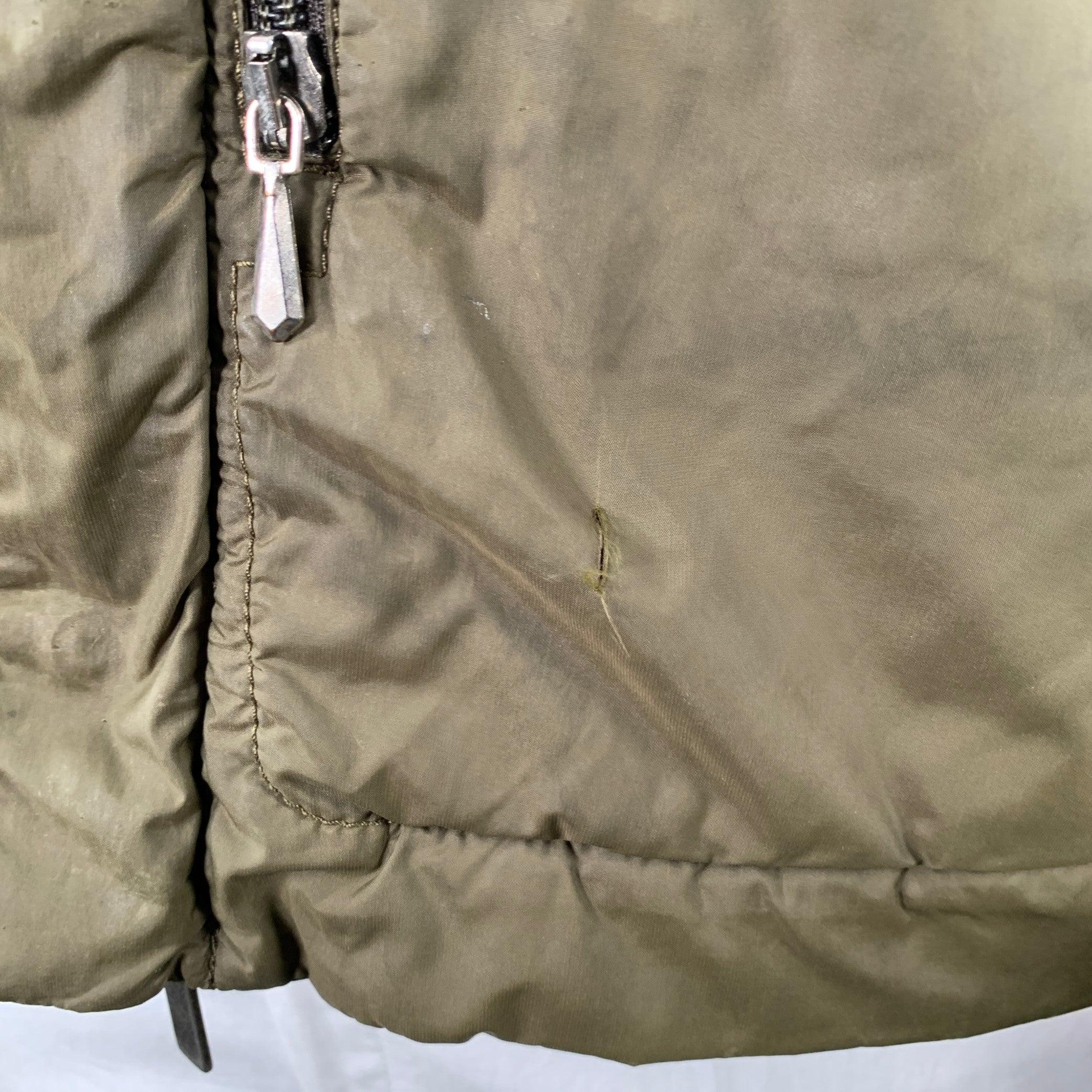 DIRK Bikkembergs Giacca in misto poliestere verde oliva taglia L. in vendita 4
