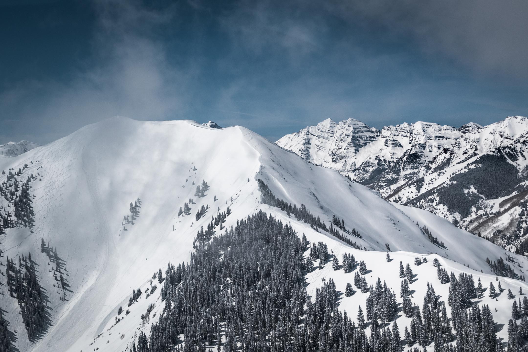 Dirk Braun Color Photograph - After Hours Avalanche