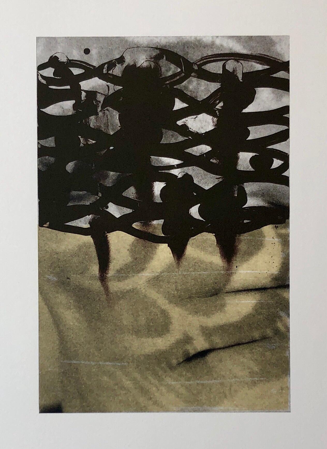 Set von Augen, Farblithographie, belgischer abstrakter Expressionistischer Tamarind-Druck (Abstrakter Expressionismus), Print, von Dirk De Bruycker