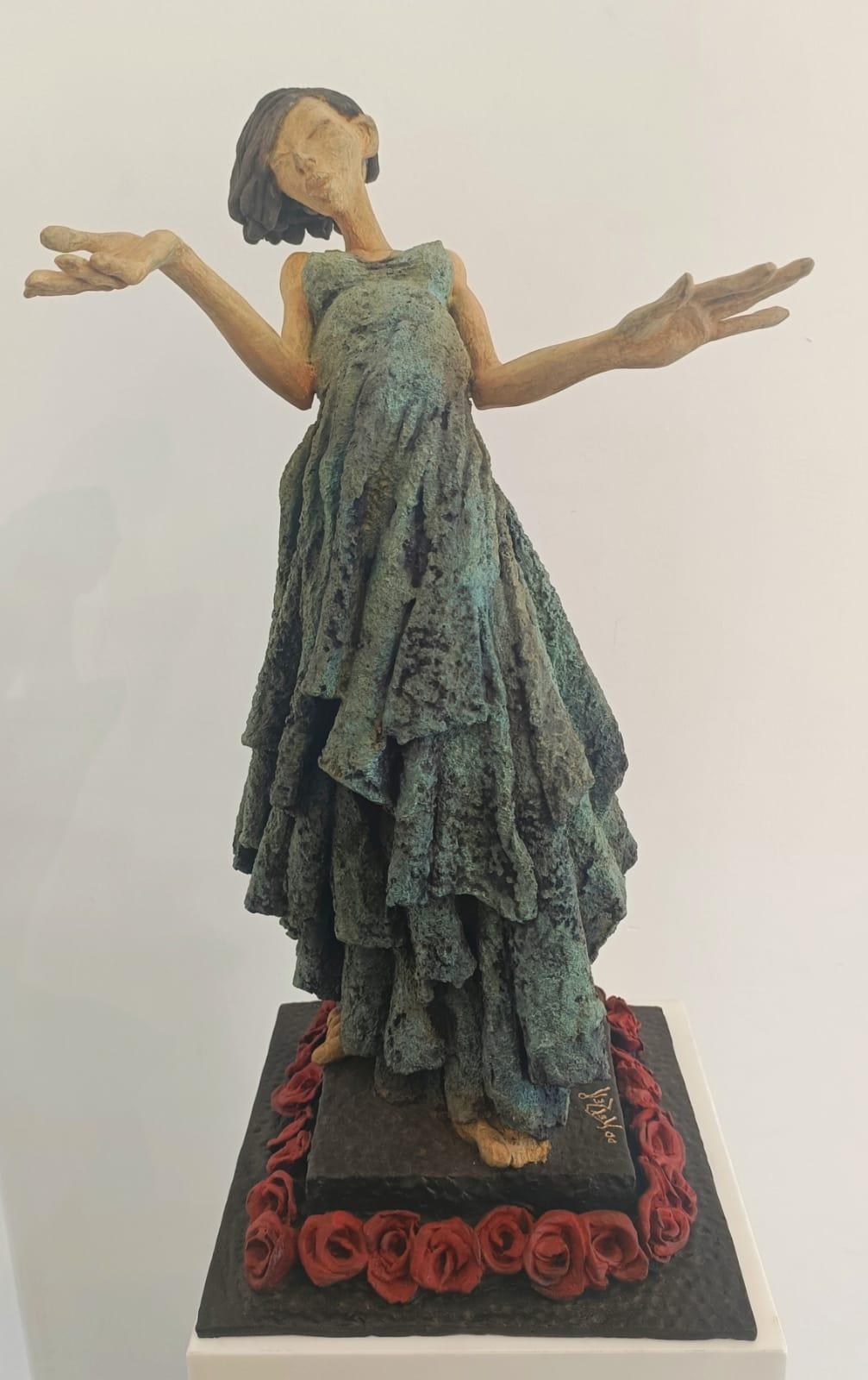 Dirk de Keyzer Figurative Sculpture - Nymphe des bois