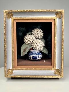 Hand Sculpted Ceramic Sculpture, trompe l'oeil, 18 x 15 x 11 in, Dirk Staschke