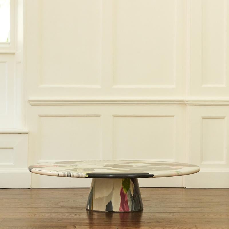 Dirk Van Der Kooij’s exceptional range of Melting Pot tables. The perfect statement piece for your living room. The Melting Pot Table offers a third life to recycled plastic prototypes and colour tests from the Kooij studio.

The Meltingpot table