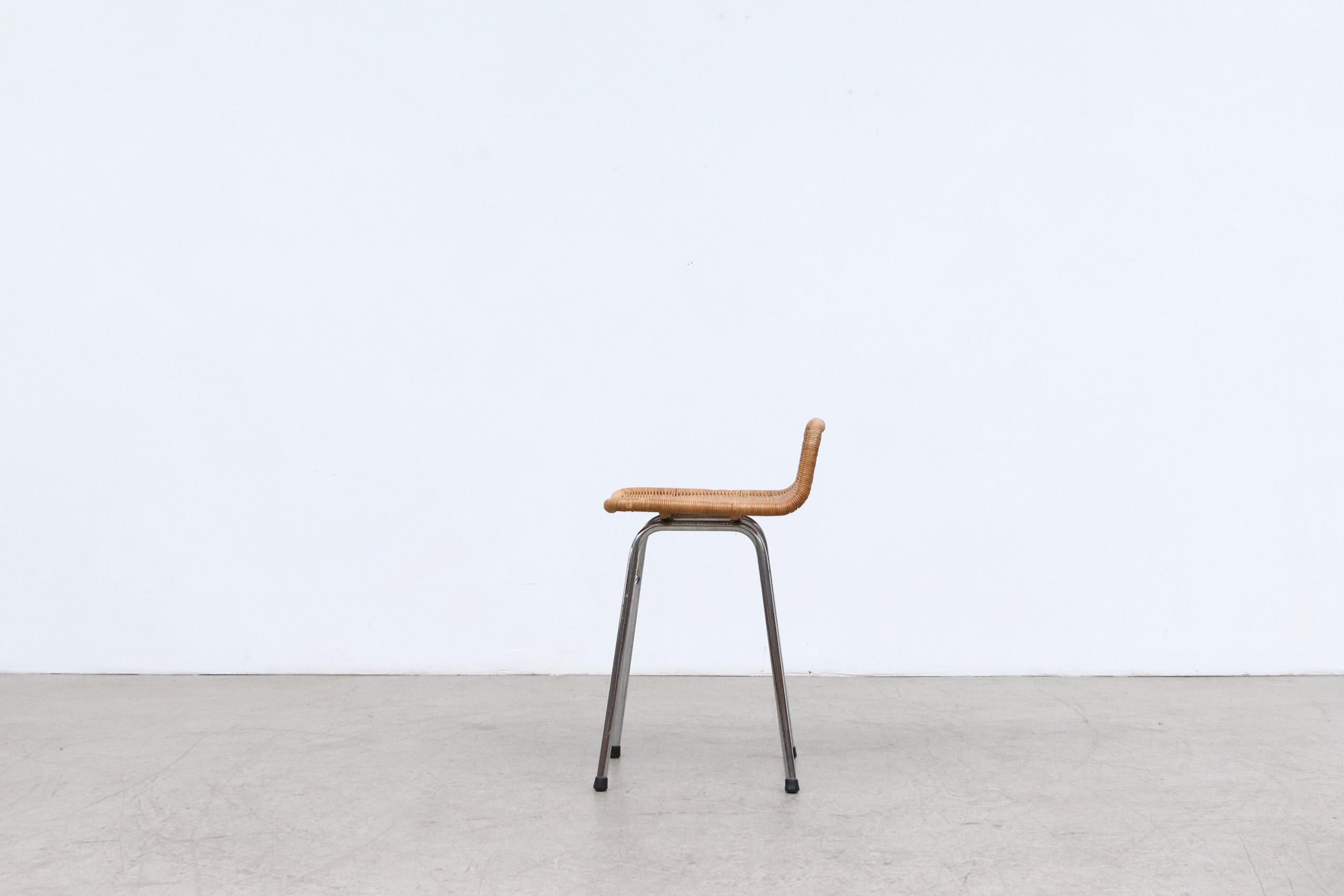 Dirk Van Sliedregt Rattan Counter Stools 1