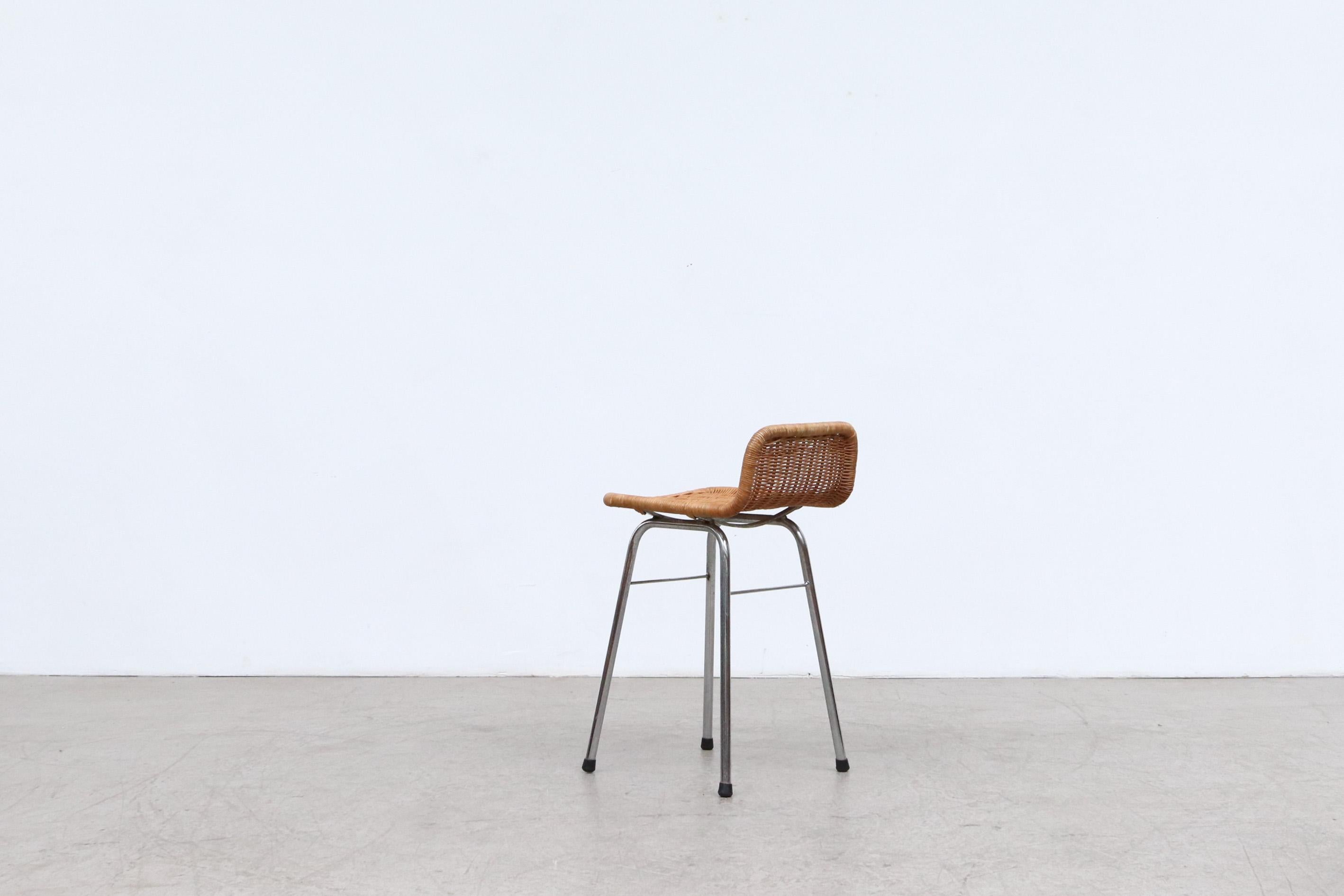 Dirk Van Sliedregt Rattan Counter Stools 2