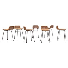 Dirk Van Sliedregt Rattan Counter Stools