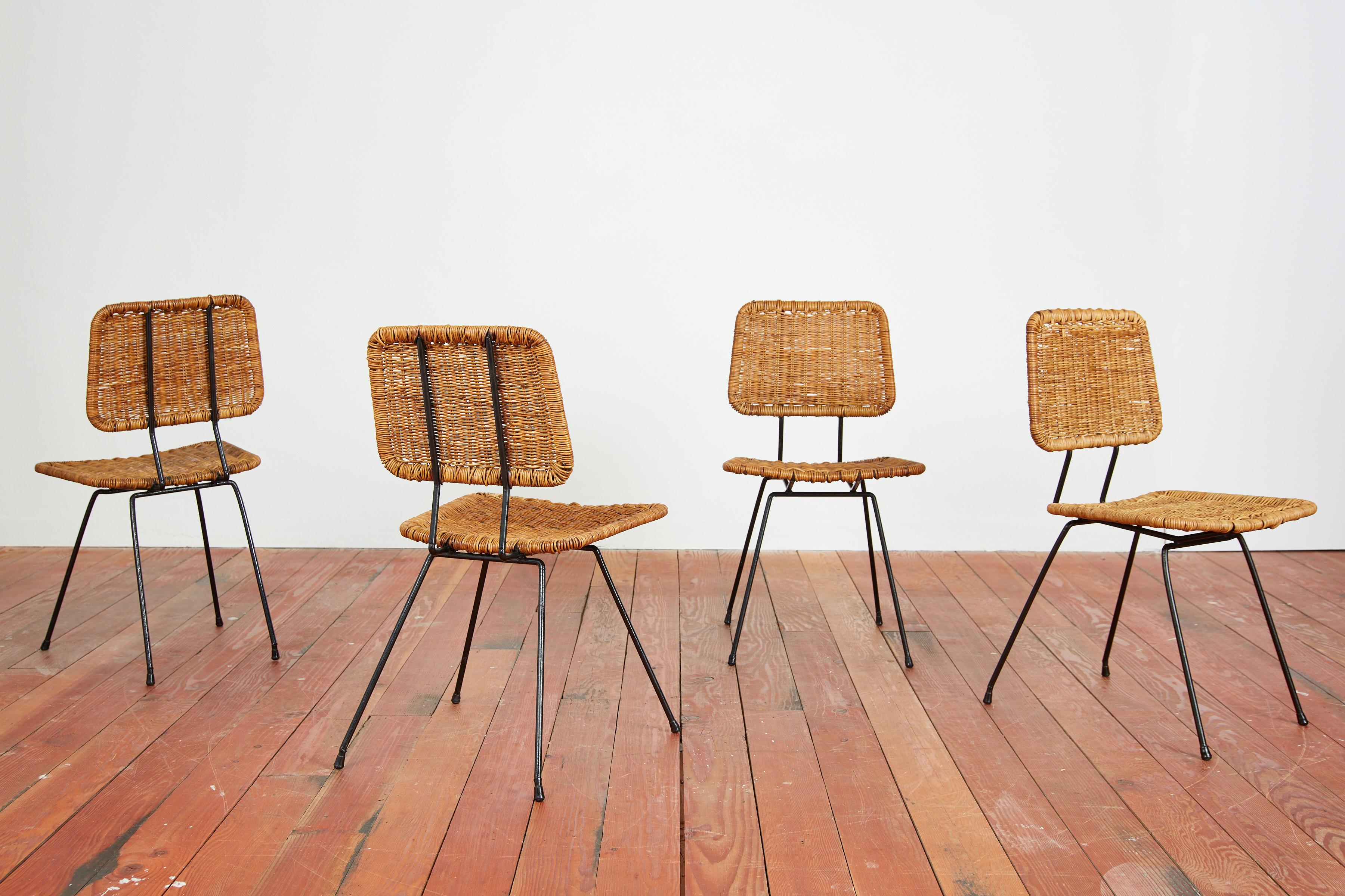 Dutch Dirk Van Sliedregt set of 10 Dining Chairs