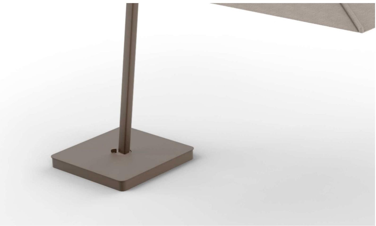 Aluminum Dirk Wynants Parasol Umbrella For Cassina For Sale