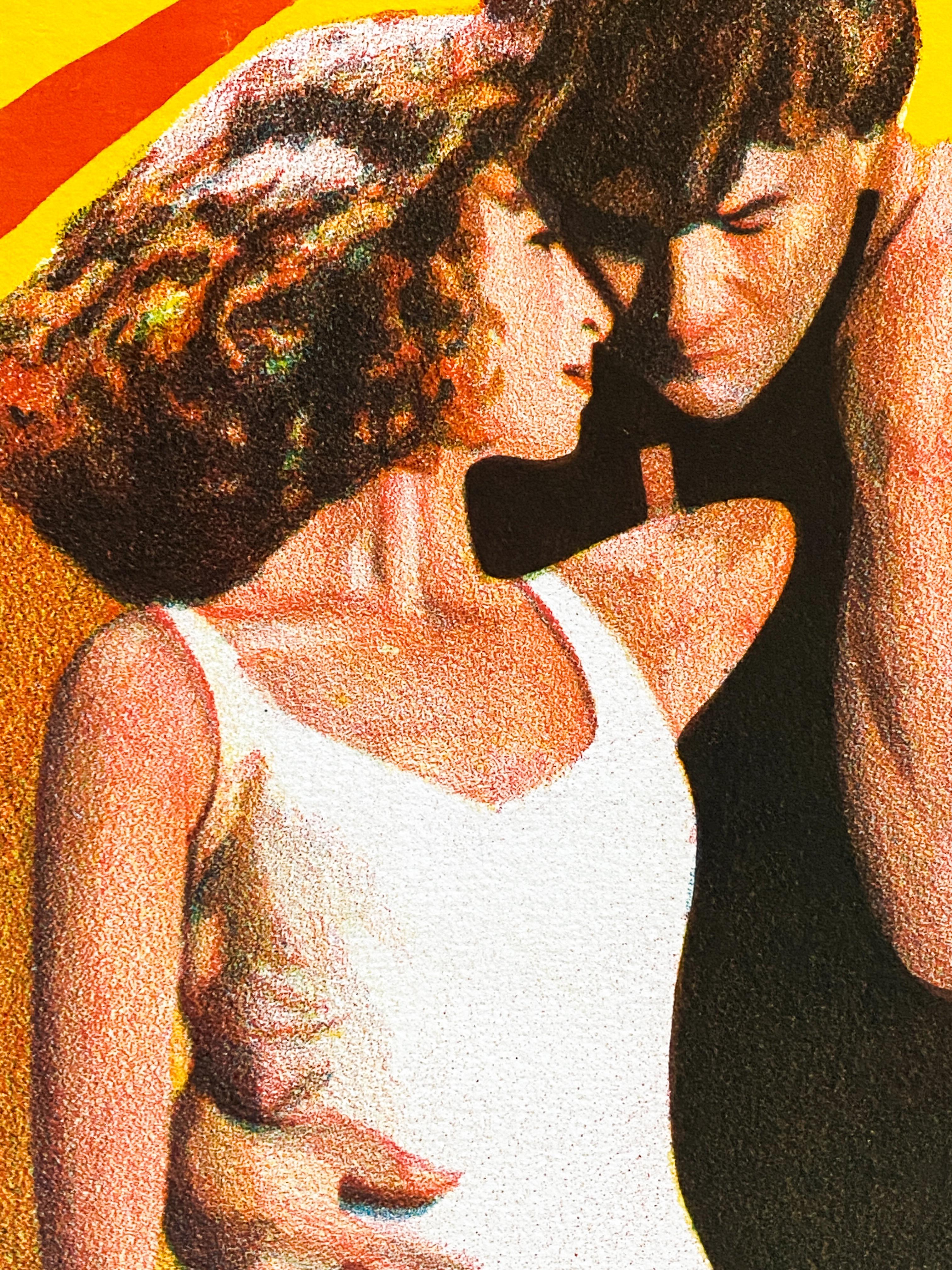 'Dirty Dancing' Original Vintage Movie Poster, Egyptian, 1992 In Good Condition In Devon, GB