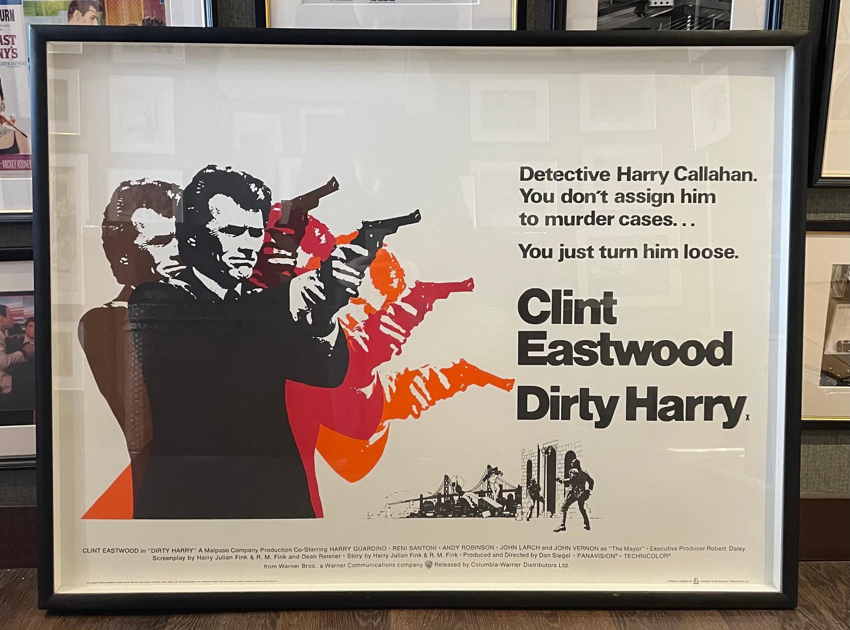 Dirty Harry (1971) In Excellent Condition For Sale In London, GB