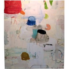 "Dirty White" Oil on Canvas by Gary Komarin