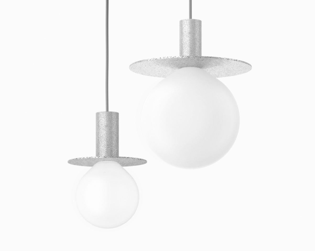 Russian Disc 25, Contemporary Pendant Lamp, Aluminum