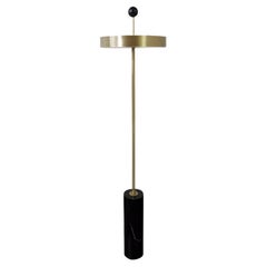 Disc and Ball Floor Lamp by Square in Circle