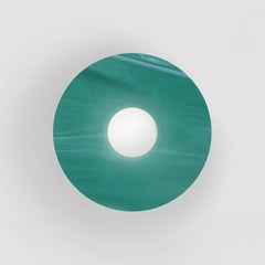Disc And Sphere Glass Wall Light 01 by Atelier Areti