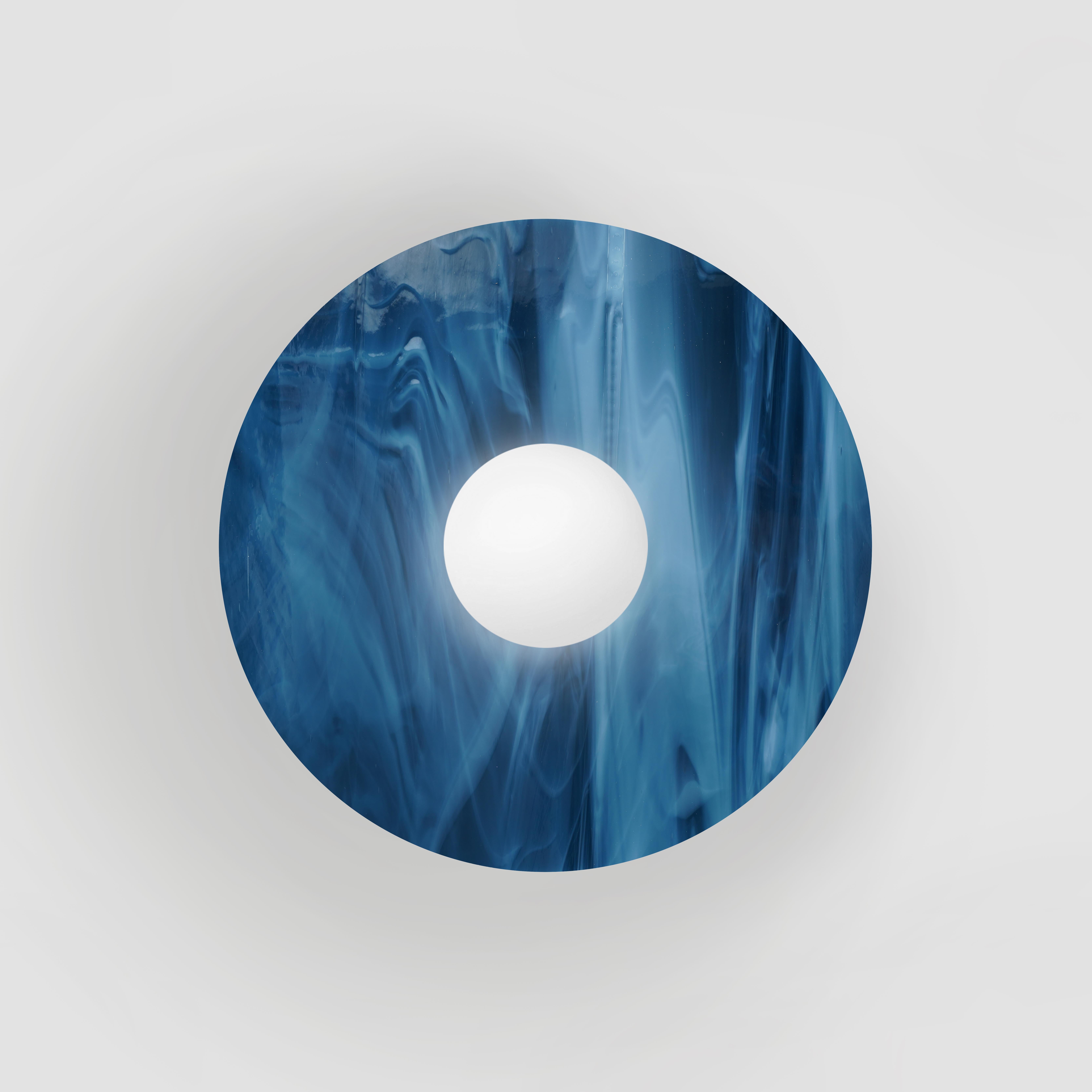 Disc And Sphere Glass Wall Light 04 by Atelier Areti en vente 7