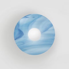 Disc And Sphere Glass Wall Light 06 by Atelier Areti