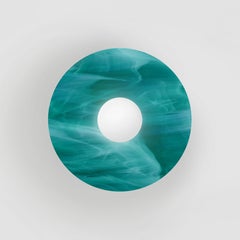 Disc And Sphere Glass Wall Light 08 by Atelier Areti