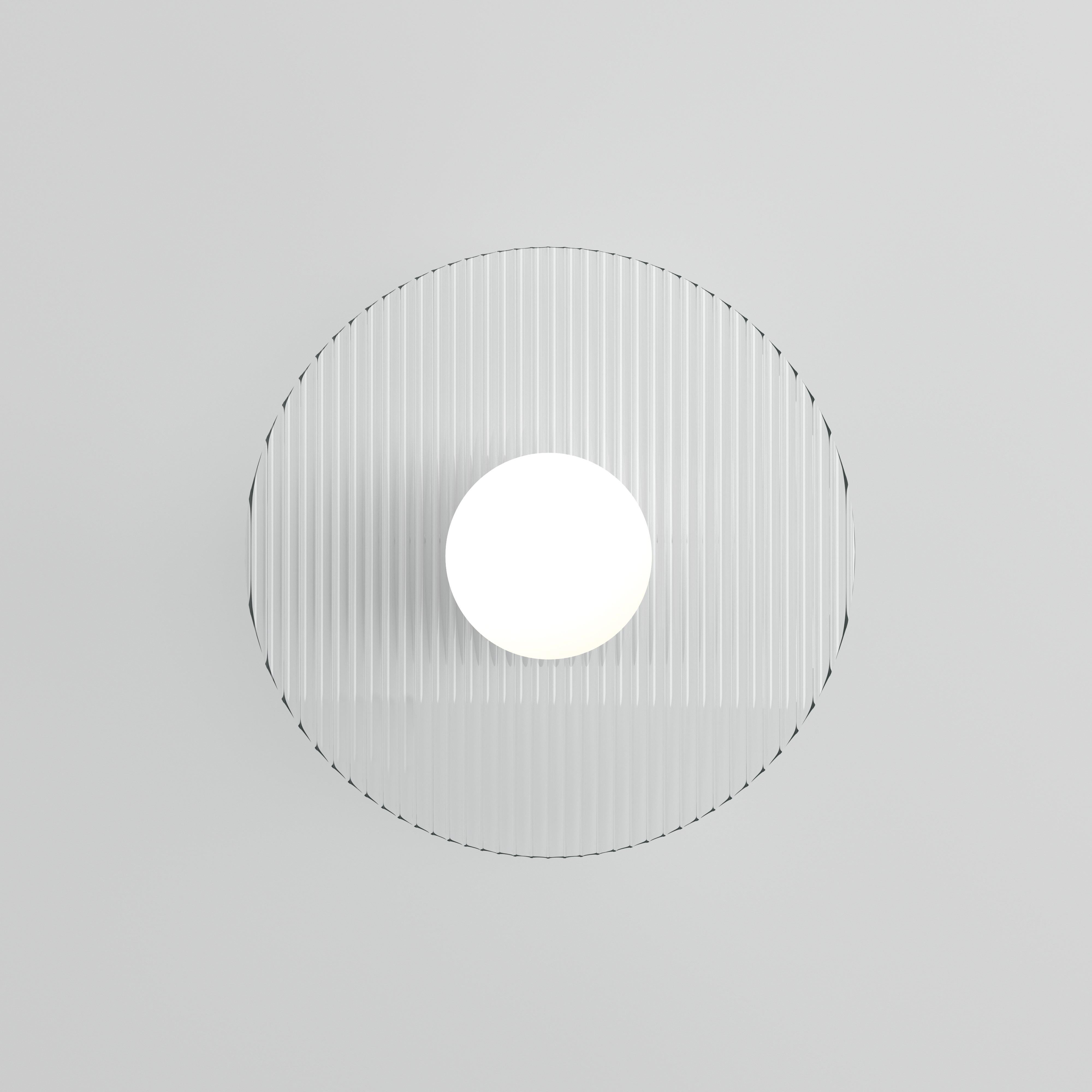 Disc And Sphere Glass Wall Light 11 by Atelier Areti en vente 9