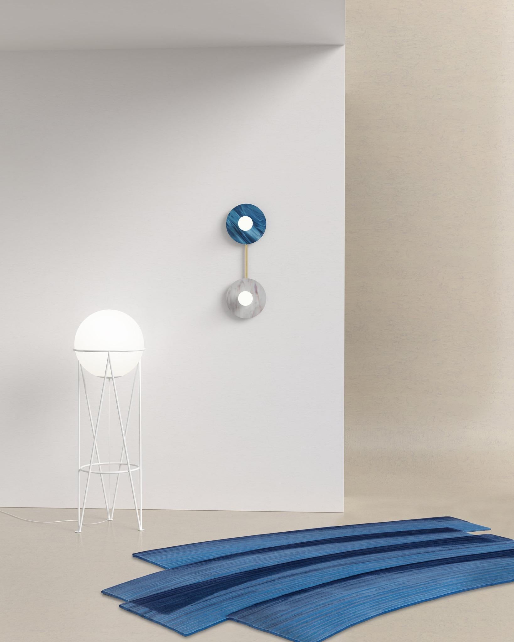 Disc And Sphere Glass Wall Light 11 by Atelier Areti en vente 1