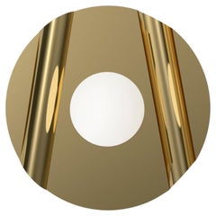 Disc And Sphere Intersecting Tubes Wall Light by Atelier Areti