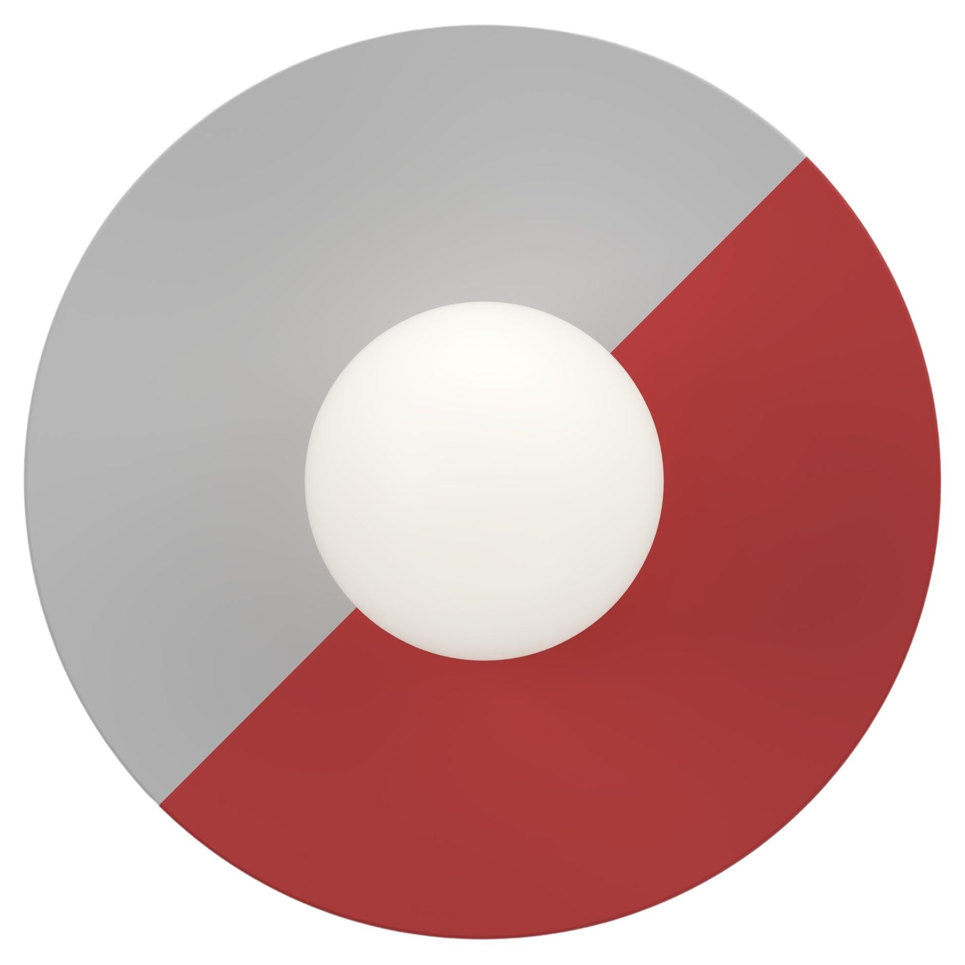 Applique murale Disc And Sphere en nickel semi-colore de l'Atelier Areti