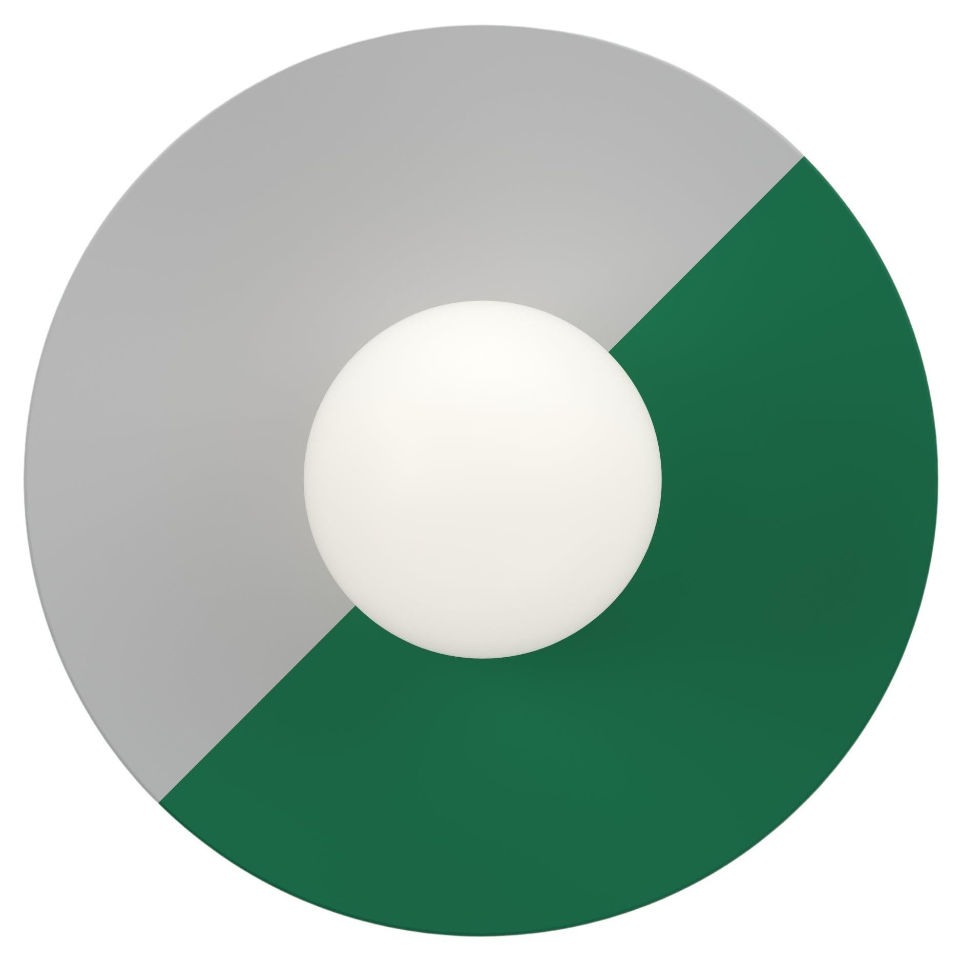 Applique murale Disc And Sphere en nickel semi-colore de l'Atelier Areti