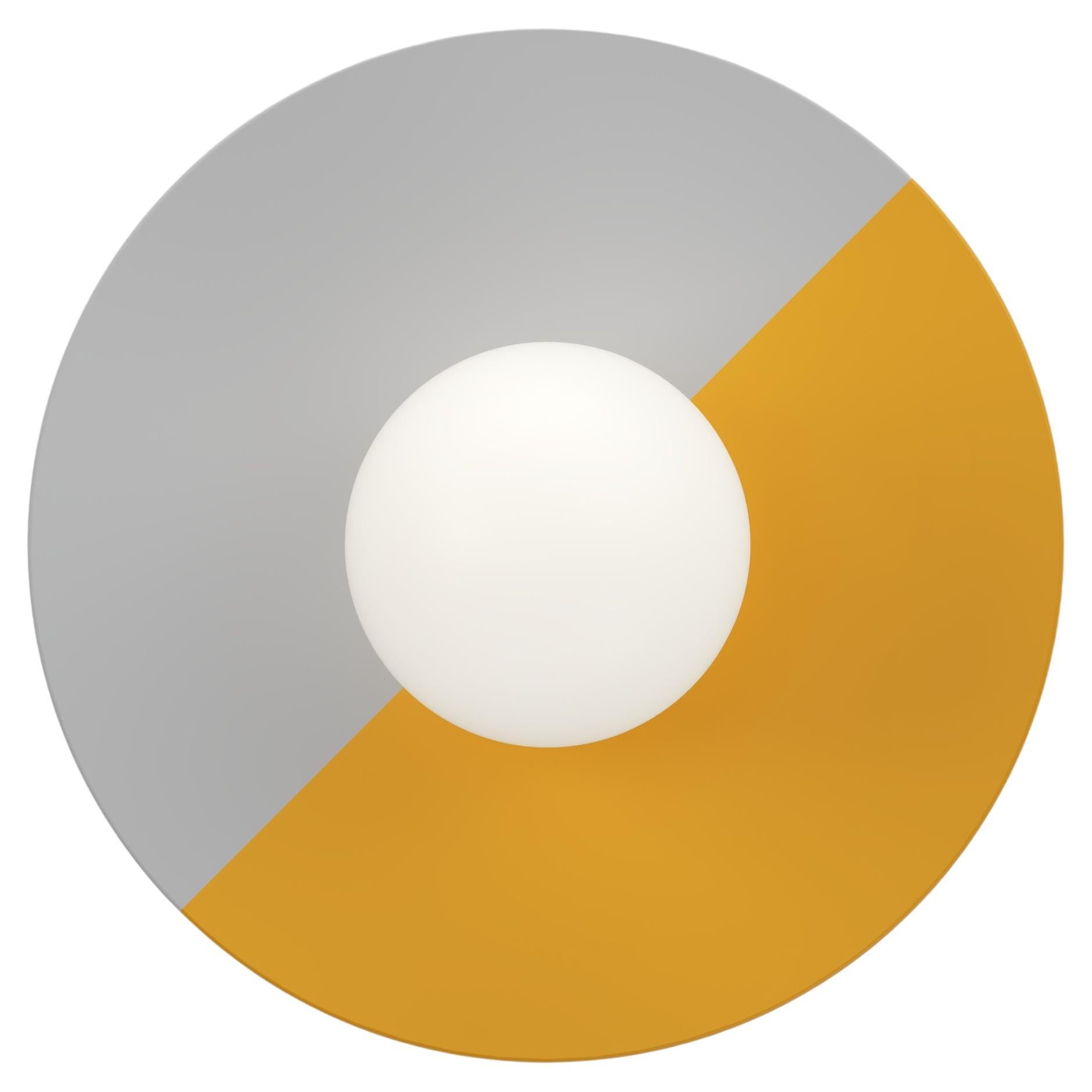 Applique murale Disc And Sphere en nickel semi-colore de l'Atelier Areti