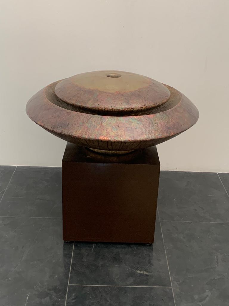 Disco Astrale Abstract Sculpture by Ravi Sing for MarCo Polo Italia, 1990s For Sale 3
