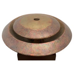 Escultura abstracta Disco Astrale de Ravi Sing para MarCo Polo Italia, década de 1990