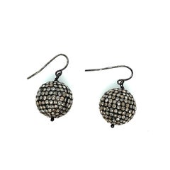 Disco Ball Diamond Earrings
