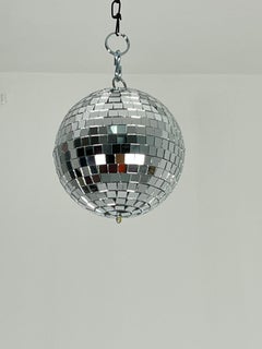 Disco Ball Mirror Mosaic With Rotor, diameter 15 cm, never used