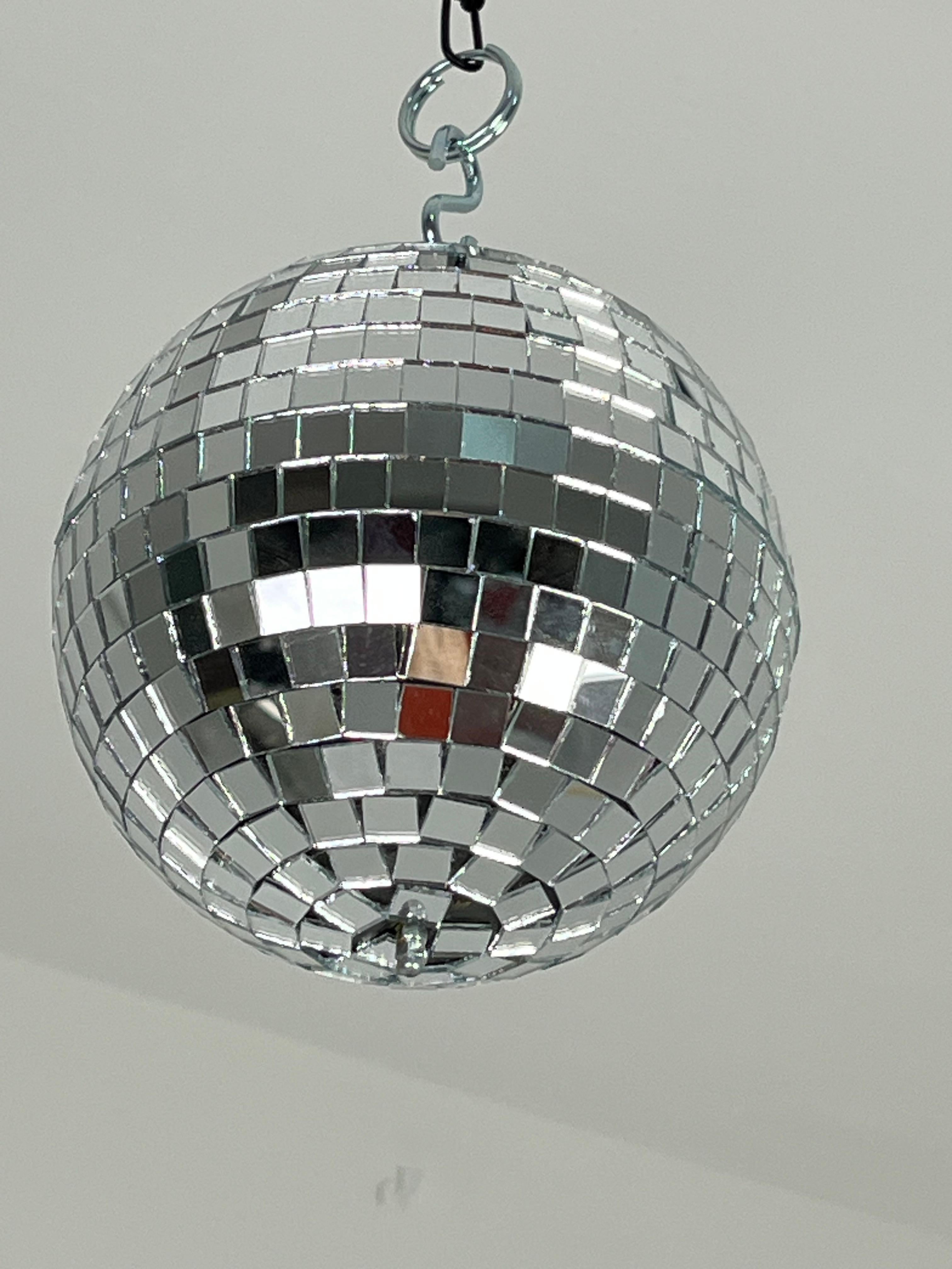 Disco Ball Mirror Mosaic With Rotor, diameter 15 cm, never used im Zustand „Gut“ im Angebot in Palermo, IT