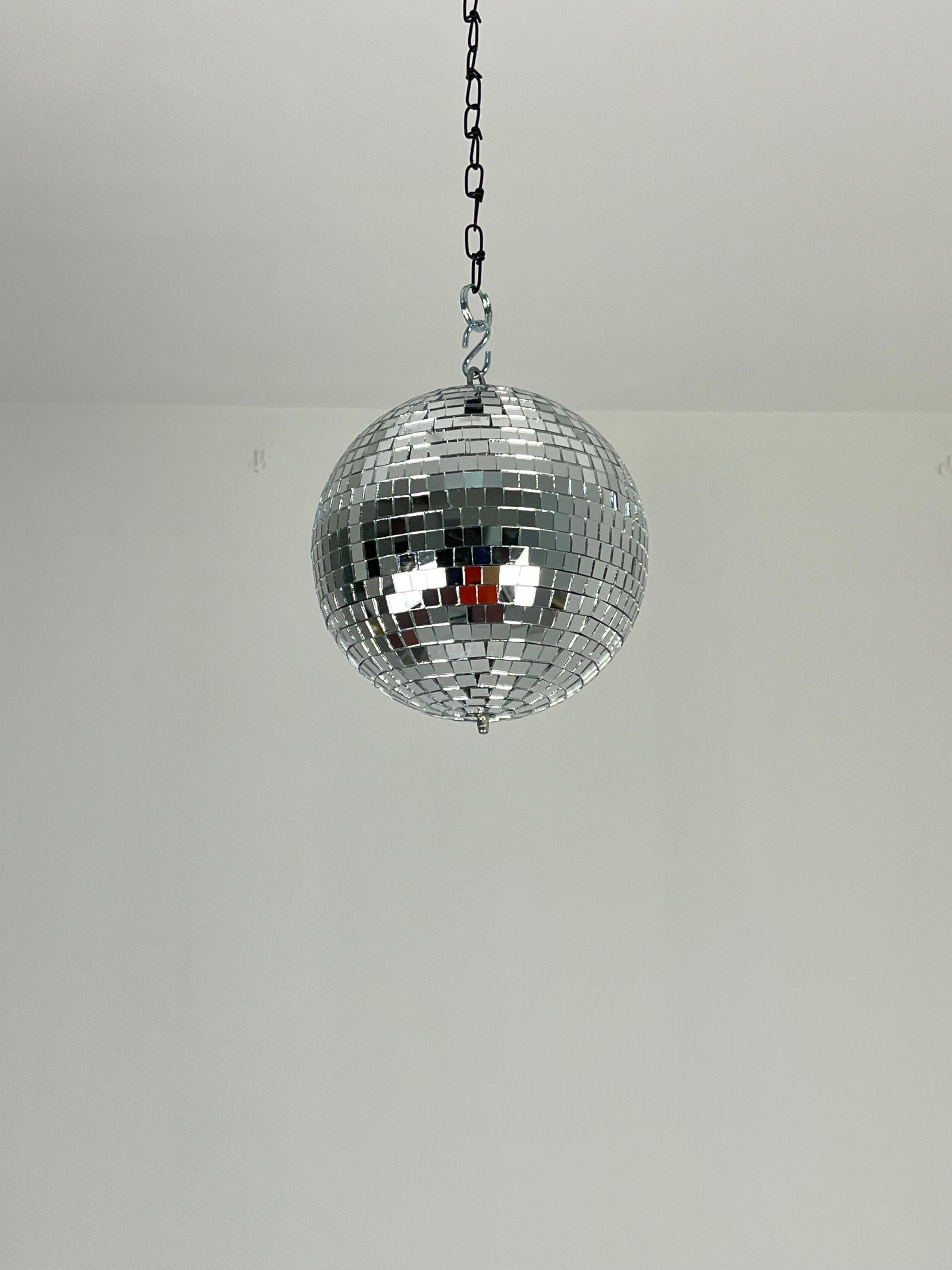Disco Ball Mirror Mosaic With Rotor, diameter 20 cm, never used im Zustand „Gut“ im Angebot in Palermo, IT