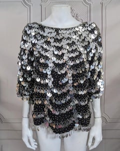 Disco Beaded and Spangled Top