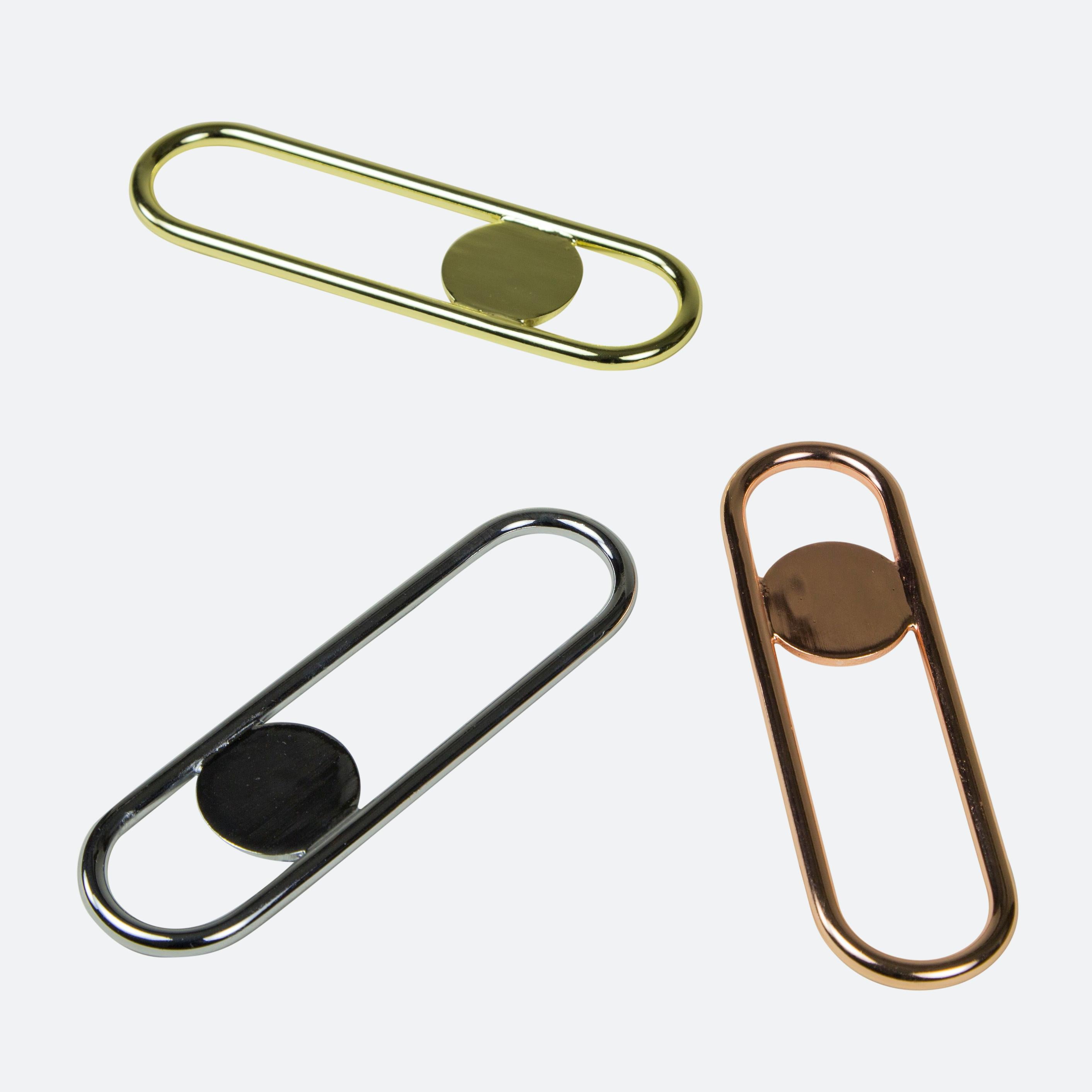 Contemporary Disco Bottle Opener from Souda, Brass