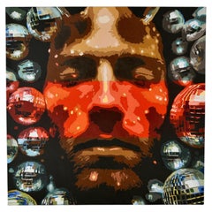 «DISCO BOY», de Carole Grandgirard – Pintura al óleo contemporánea, 2025