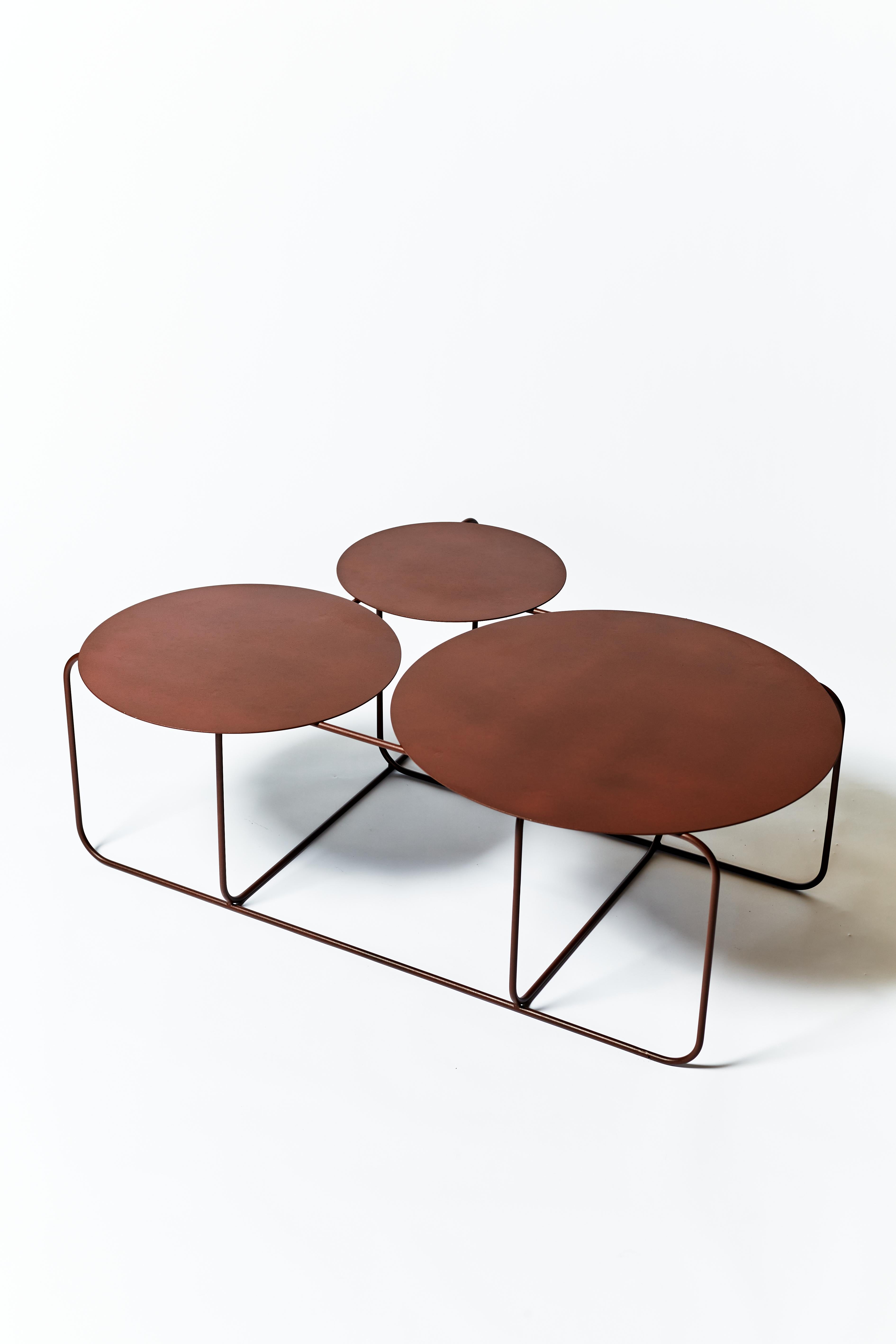 Industrial Disco Center Table by Estudio Few For Sale