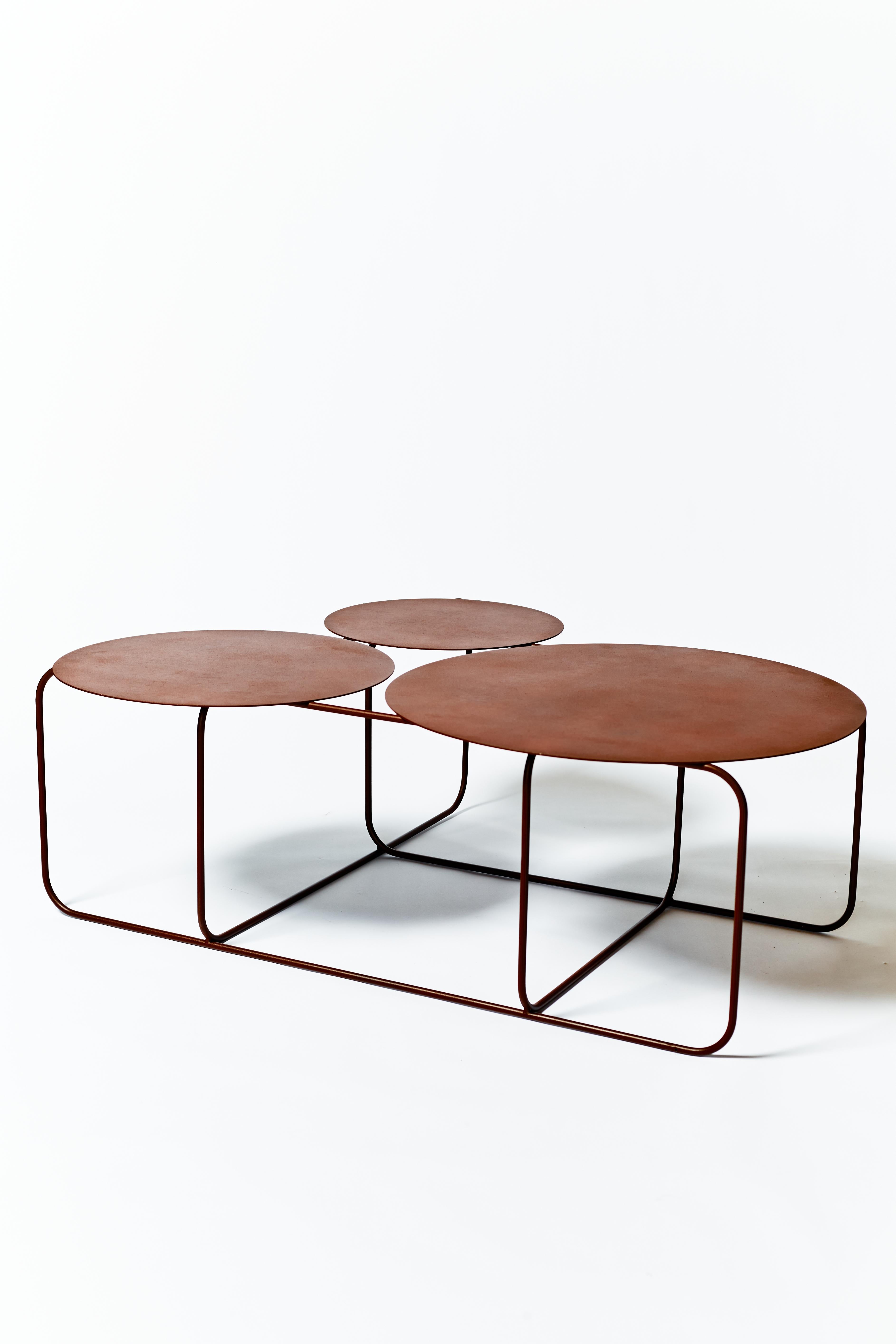 Brazilian Disco Center Table by Estudio Few For Sale